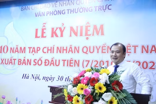 Lễ kỷ niệm 10 năm ngày xuất bản tạp chí Nhân quyền Việt Nam