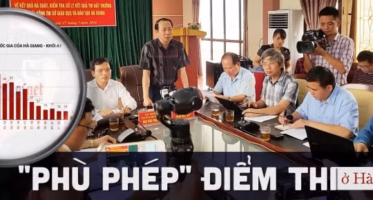 Gian lận thi cử năm 2018: Nhiều cán bộ của Bộ Giáo dục thoát kỷ luật