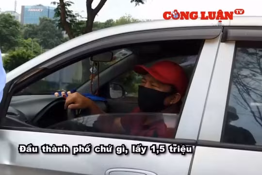 Hà Nội: Bất chấp lệnh cấm, xe dù bến cóc vẫn lén lút vận chuyển hành khách