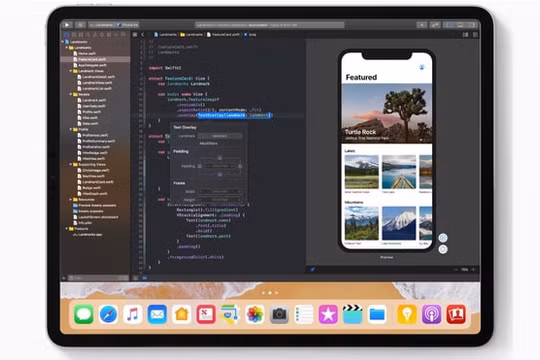 Các nhà phát triển sắp tới có thể viết được code ngay trên iPad và iPhone?