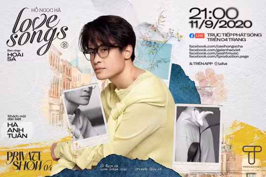 Hà Anh Tuấn-khách mời đặc biệt trong Private Show của Hồ Ngọc Hà