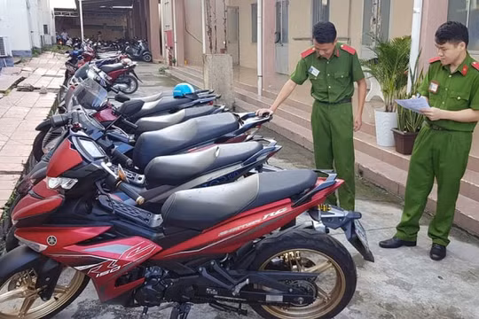Cần Thơ: Triệt phá băng nhóm trộm xe máy xịn theo "đơn đặt hàng"