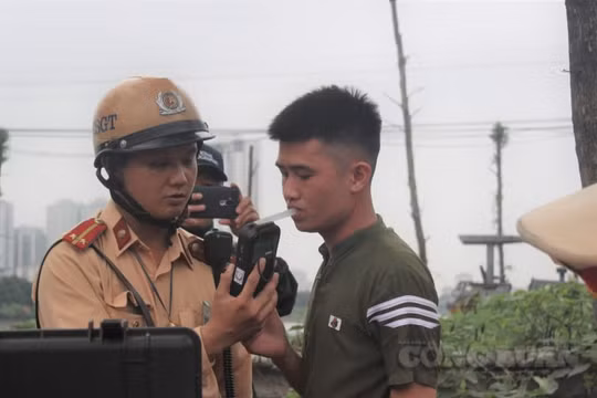 Xử lý hơn 3 nghìn lái xe vi phạm nồng độ cồn trong kỳ nghỉ Tết Nguyên đán 2020