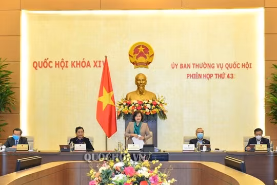 Ngày 20/4, khai mạc Phiên họp thứ 44 của Ủy ban Thường vụ Quốc hội