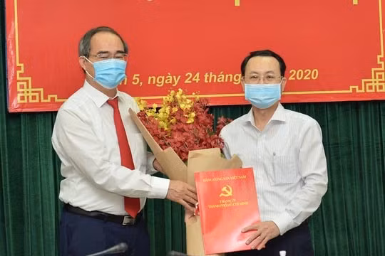 TP.HCM: Điều động Chủ nhiệm Ủy ban Kiểm tra Thành ủy làm Bí thư quận 5