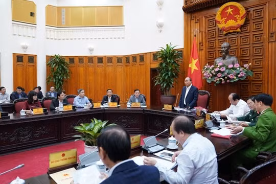 Thủ tướng Nguyễn Xuân Phúc làm việc với lãnh đạo chủ chốt tỉnh Hà Tĩnh