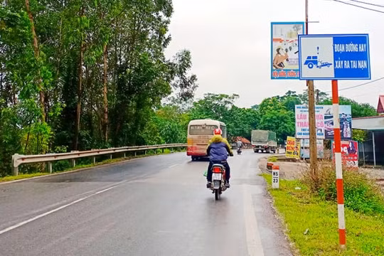 Xử lý các điểm đen mất ATGT trên tuyến đường Hồ Chí Minh