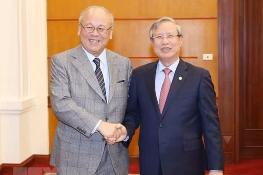 Thường trực Ban Bí thư tiếp Cố vấn đặc biệt Liên minh Nghị sĩ hữu nghị Nhật-Việt