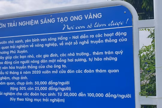 Phú Xuyên (Hà Nội): Chính quyền làm ngơ, bao che cho sai phạm của “Vườn ong vàng”?