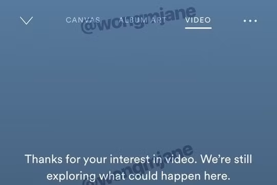 Spotify sẽ cập nhật tính năng phát video nhạc