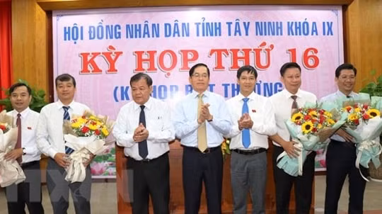 Tỉnh Tây Ninh kiện toàn các chức danh Phó Chủ tịch HĐND, UBND tỉnh