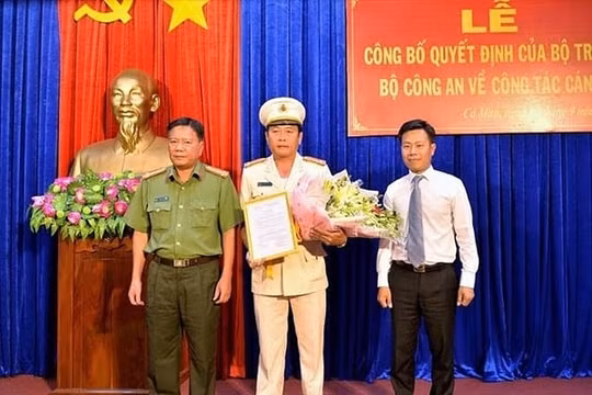 Cà Mau có tân Phó Giám đốc Công an tỉnh