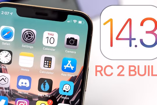 Apple phát hành bản cập nhật iOS 14.3 và iPadOS 14.3 RC 2