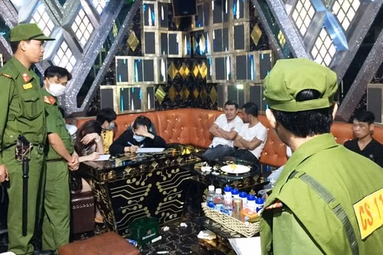 Phát hiện 27 nam, nữ đang phê ma túy trong quán karaoke tại Quảng Nam