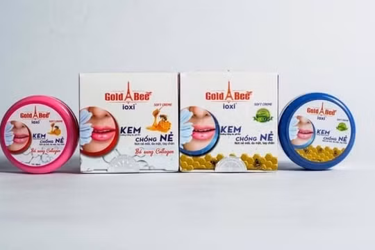 Thu hồi toàn quốc Kem chống nẻ Gold Bee không đạt chất lượng