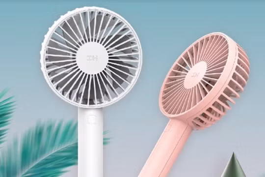 Xiaomi ra mắt quạt di động ZMI, pin tới 12h, giá từ 165,000 đồng