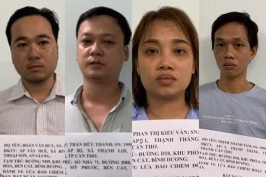 Bình Dương: Bắt nhóm đối tượng “cò đất” làm giả sổ đỏ, chiếm đoạt hơn 12 tỷ đồng