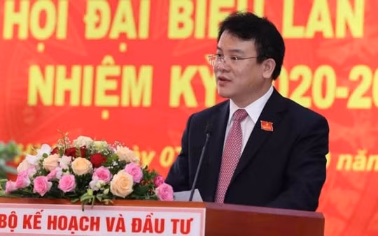Ông Trần Quốc Phương giữ chức Bí thư Đảng ủy cơ quan Bộ Kế hoạch và Đầu tư