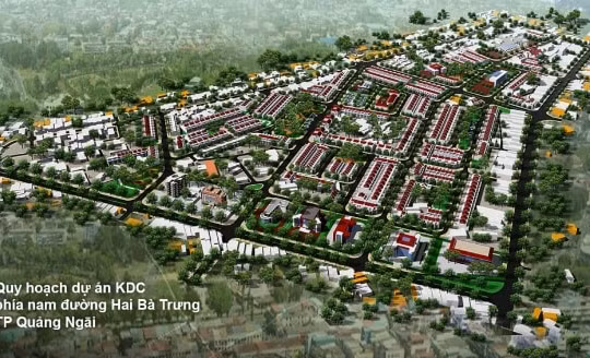 Dự án KDC phía Nam đường Hai Bà Trưng (Quảng Ngãi): Chậm trễ trong công tác BT, triển khai dự án!