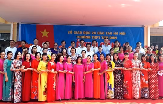 Trường THPT Tân Dân (Phú Xuyên): Vươn lên từ những khó khăn