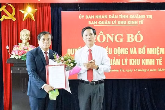 Quảng Trị: Bổ nhiệm nhiều vị trí lãnh đạo chủ chốt