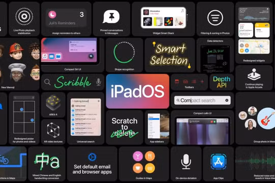 iPadOS 14 ra mắt: Hỗ trợ người sử dụng Apple Pencil tốt hơn