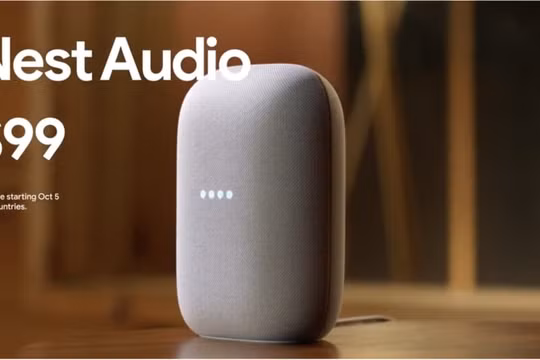 Loa thông minh Google Nest Audio vừa ra mắt có nhiều nâng cấp mới