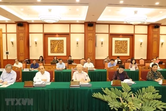 Bộ Chính trị cho ý kiến chuẩn bị đại hội 6 Đảng bộ trực thuộc Trung ương
