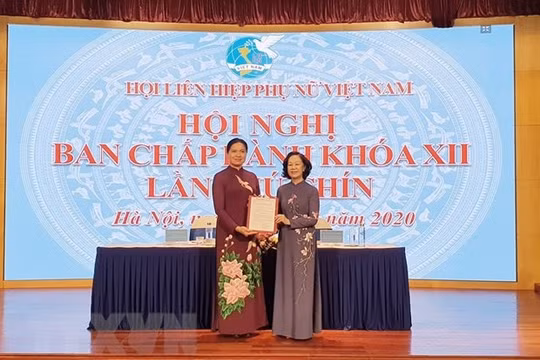 Bà Hà Thị Nga làm Chủ tịch Hội Liên hiệp Phụ nữ Việt Nam