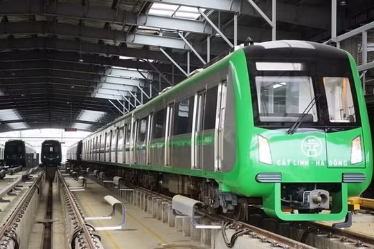 Đưa tuyến Cát Linh-Hà Đông vào vận hành trước Đại hội Đảng toàn quốc lần thứ XIII