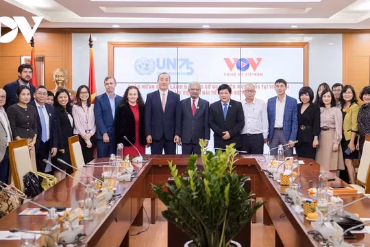 VOV và Liên Hợp Quốc hợp tác nâng cao hiệu quả công tác truyền thông