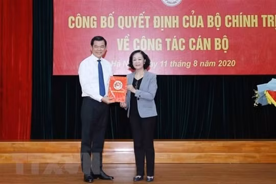 Ông Nguyễn Hồng Lĩnh giữ chức Phó Trưởng ban Dân vận Trung ương