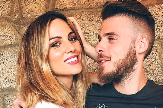 Bạn gái thủ thành De Gea báo tin vui cho người hâm mộ bóng đá