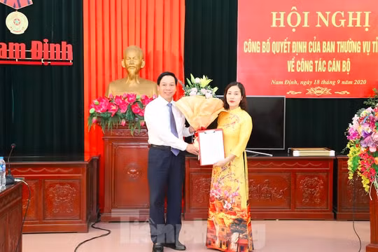Báo Nam Định lần đầu có nữ Tổng biên tập