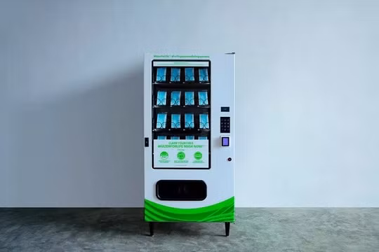 Razer xây dựng nhiều cây ATM phát khẩu trang miễn phí cho người dân Singapore