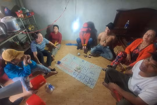 Lâm Đồng: Triệt phá tụ điểm đánh bạc bằng hình thức tài xỉu