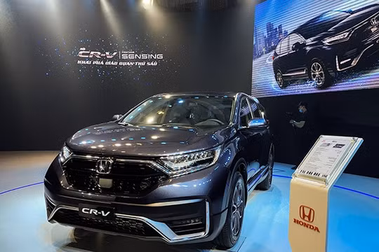 CR-V dẫn đầu doanh số bán ra của Honda Việt Nam