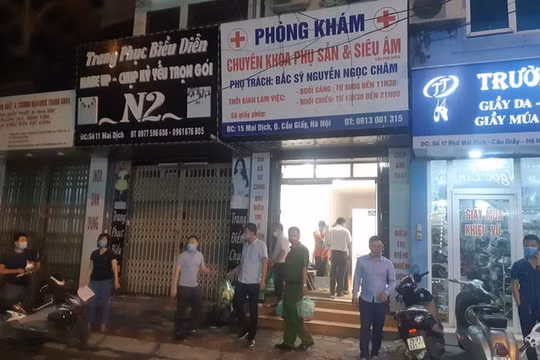 Hà Nội: Một phụ nữ tử vong bất thường ở phòng khám phụ sản tư