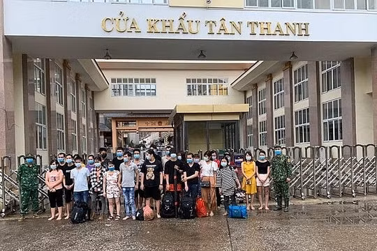 Phát hiện hàng chục người nhập cảnh trái phép qua cửa khẩu Tân Thanh, Lạng Sơn