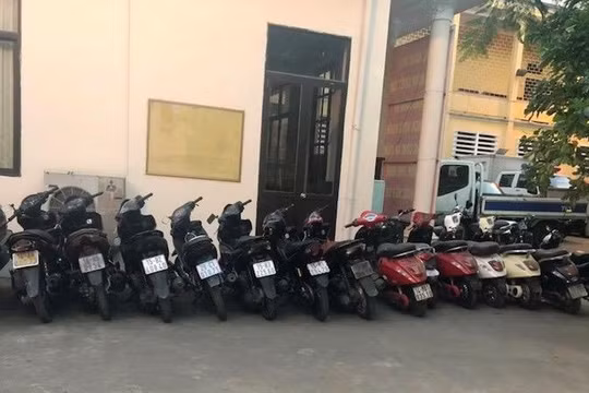 Công an Hải Phòng tìm người bị hại của nhóm trộm cắp xe máy