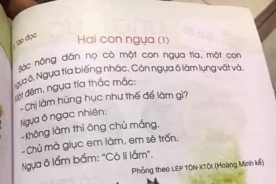 Sách giáo khoa lớp 1: Khâu biên soạn, thẩm định còn một số hạn chế