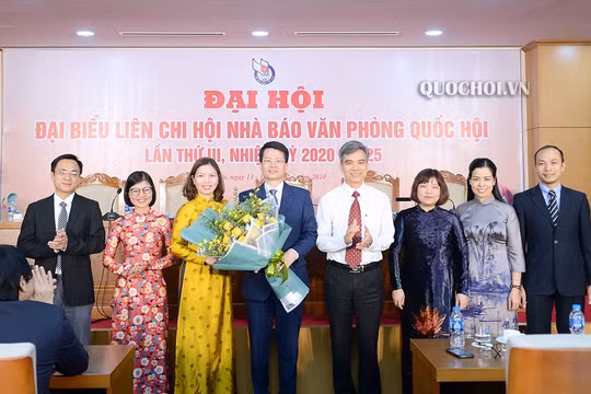 Đại hội Liên chi hội Nhà báo Văn phòng Quốc hội nhiệm kỳ 2020-2025