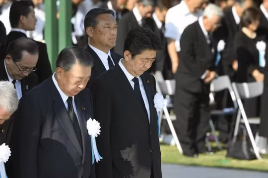 Nhật Bản kỷ niệm 75 năm ngày Mỹ ném bom nguyên tử xuống Hiroshima