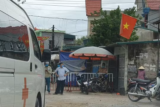 Thanh Hóa: Phong tỏa một tuyến đường tại phường Quảng Vinh, TP Sầm Sơn