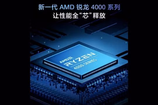 Chip AMD Ryzen 4000 Series sẽ được trang bị cho RedmiBook