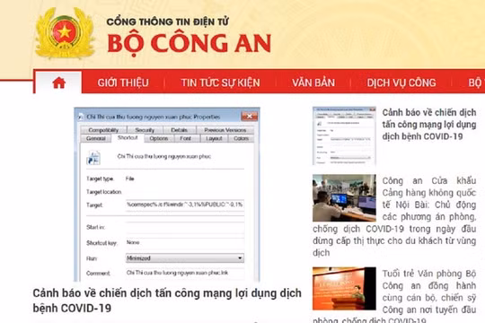 Chống tin giả: Tin tặc giả mạo thông báo của Thủ tướng về dịch Covid-19