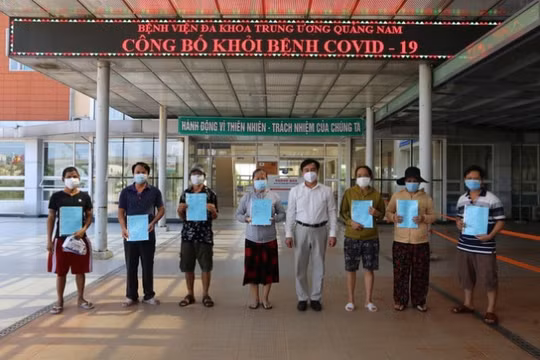 Quảng Nam: 19 bệnh nhân Covid-19 được công bố khỏi bệnh