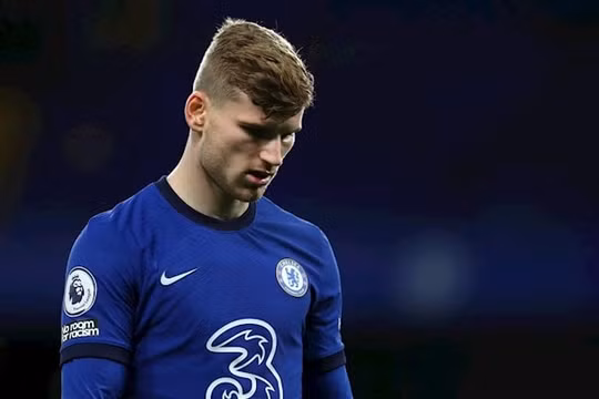 HLV Lampard tỏ ra bực tức với phong độ thi đấu của Timo Werner