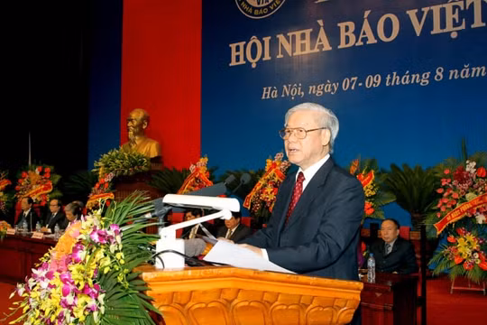 Thư của Tổng Bí thư, Chủ tịch nước chúc mừng 70 năm Ngày thành lập Hội Nhà báo Việt Nam