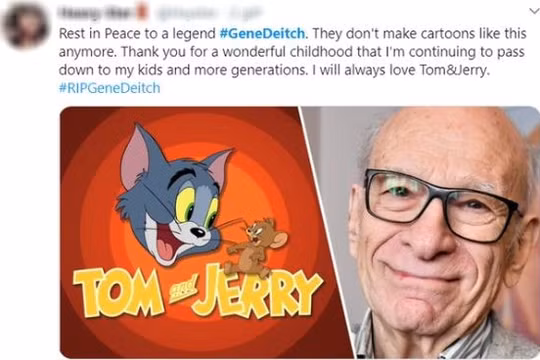 Nhà làm phim nổi tiếng "Tom và Jerry", Gene Deitch qua đời ở tuổi 95